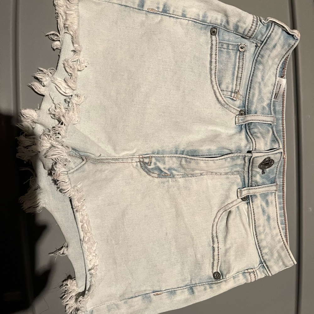 Light blue Jean shorts